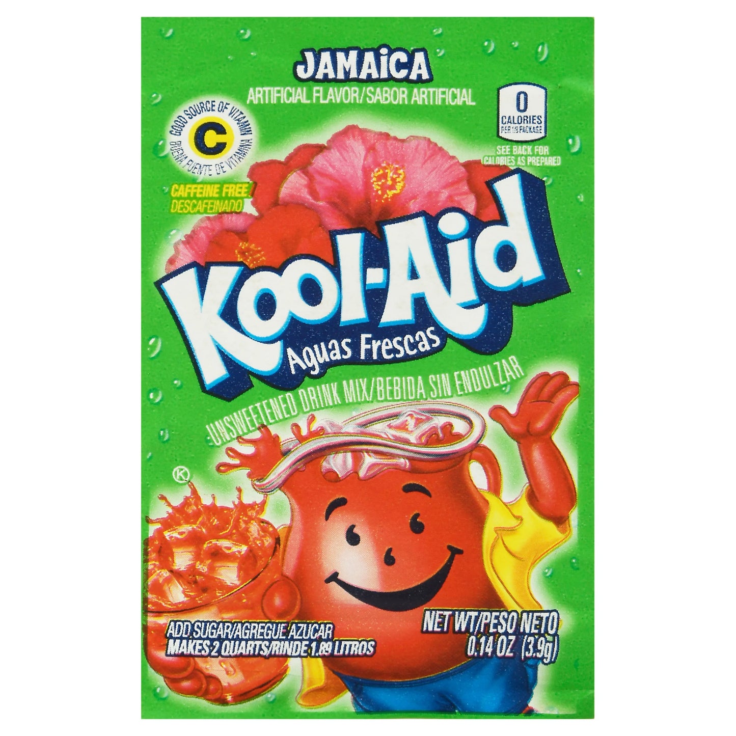 Kool-Aid Kool Aid Unsweetened Drink Jamaica Flavour 3.6g Satchel BBD: 16/10/24