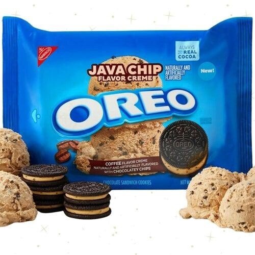 Oreos Java Chip Flavour Creme Sandwich Oreo Cookies Biscuits 482g – The ...