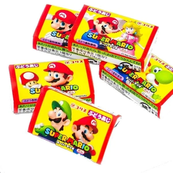 Japanese Mario Gum 1pcs 5g