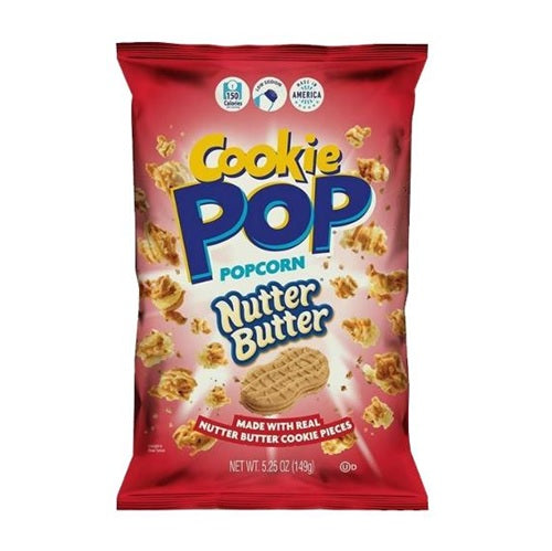 Candy Cookie Pop Popcorn Nutter Butter Cookies Snack Treat 149g Bag