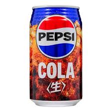 Japanese Pepsi Cola Soft Drink Can 340ml