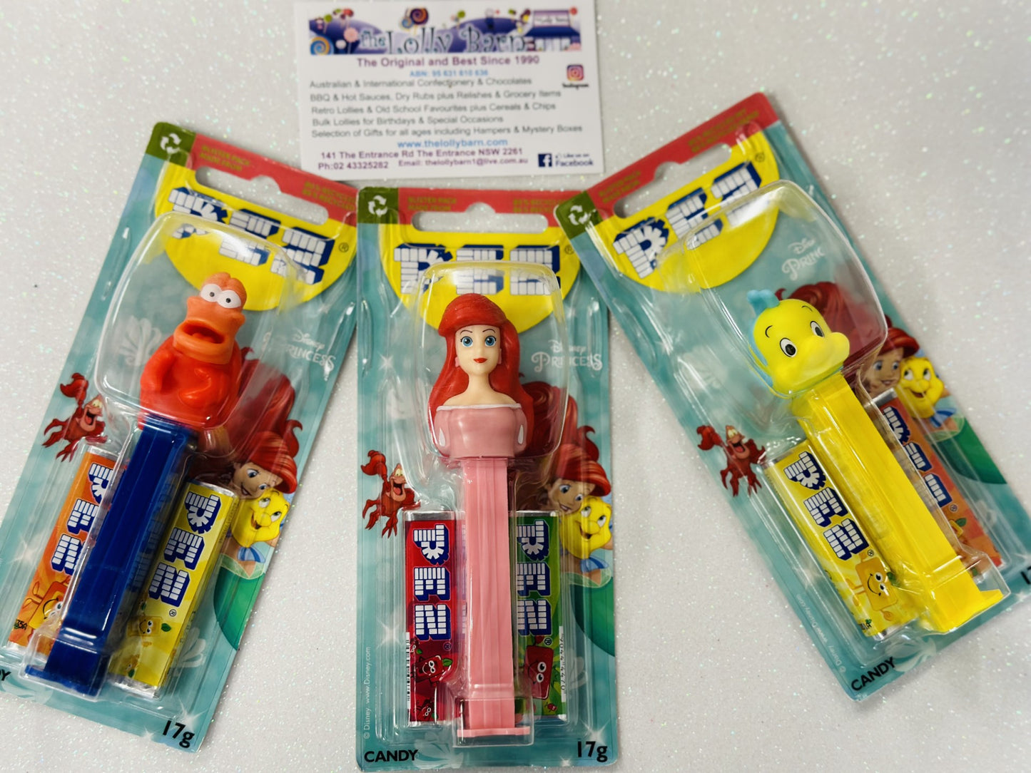 Disney The little Mermaid Pez 17g