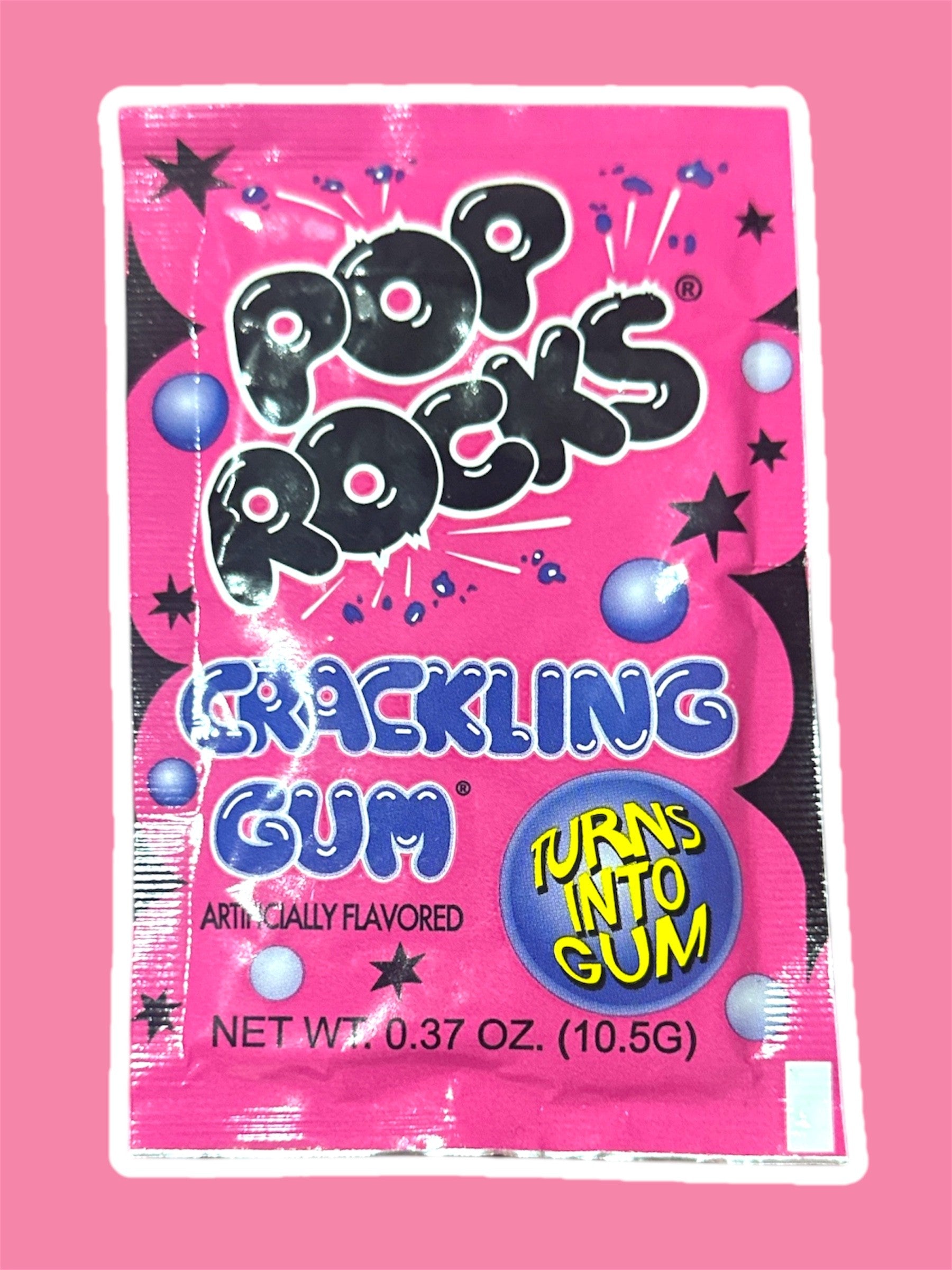 Pop Rocks Crackling Gum 10.5g BBD: 30/03/25