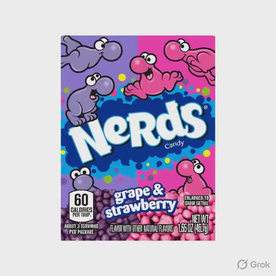 USA Nerds Strawberry and Grape 46.7g box