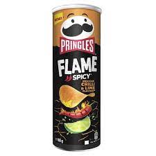 Pringles Flame Spicy Mexican Chilli & Lime Flavour 160g