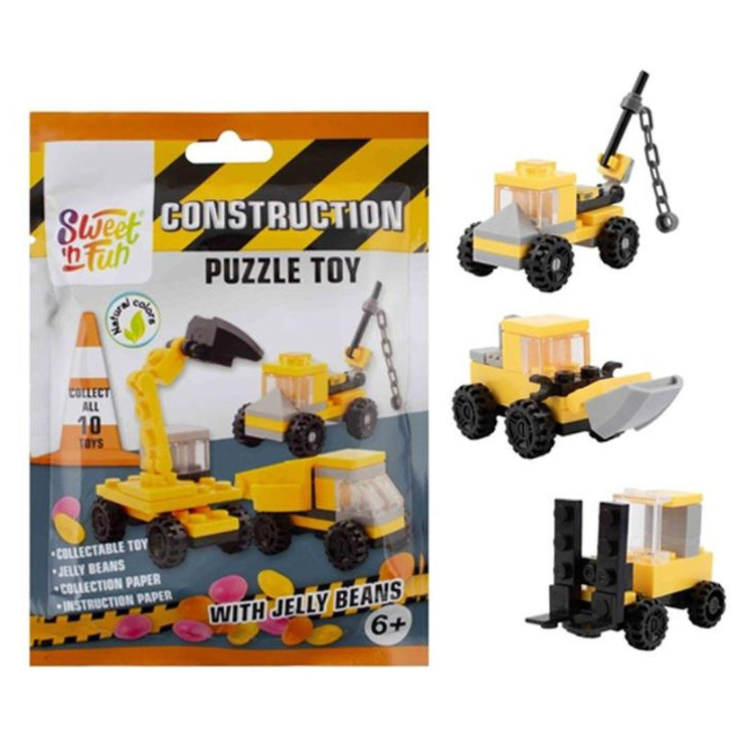 Construction Puzzle Toy With Jelly Beans 5g