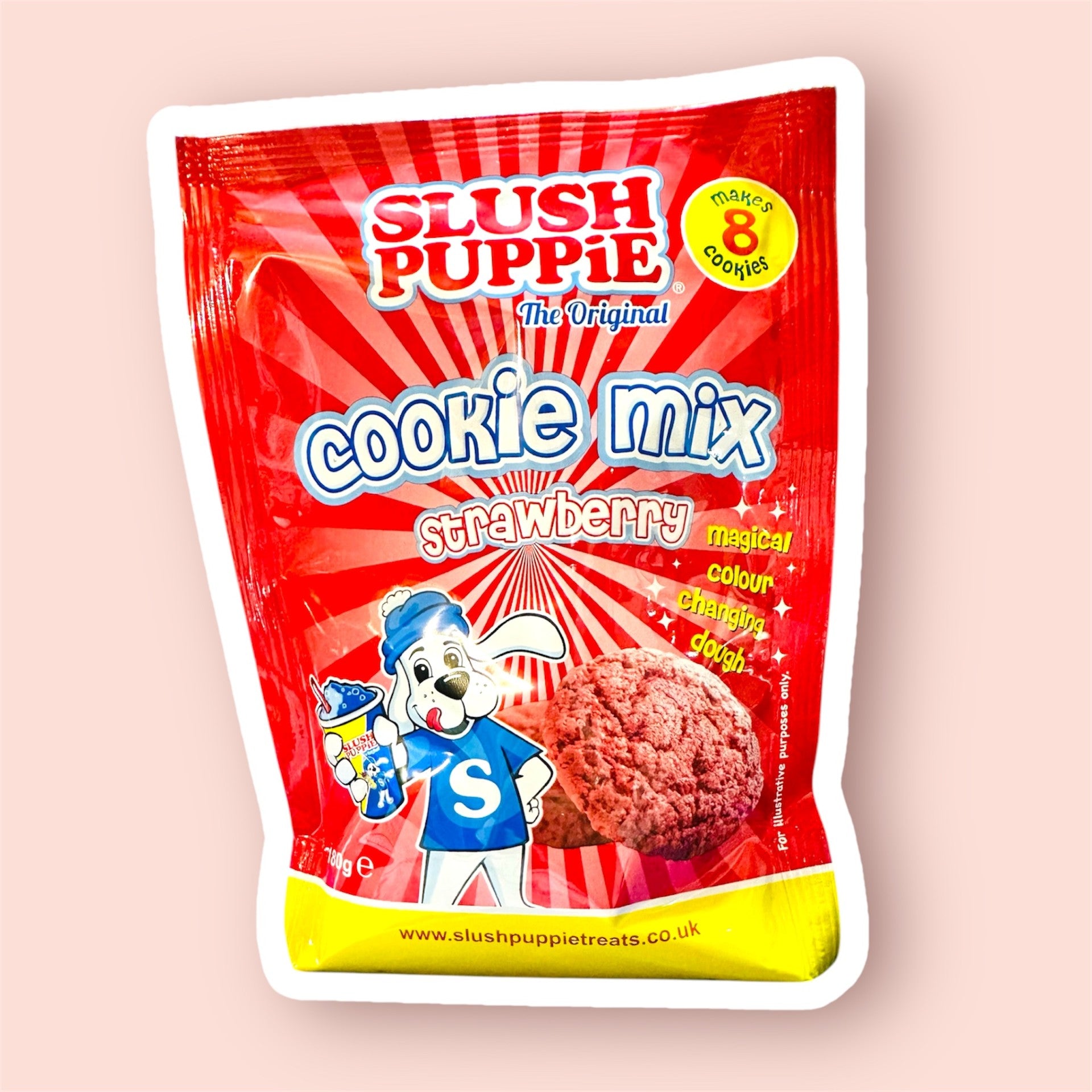 Slush Puppie The Original Cookie Mix Strawberry Flavour 180g