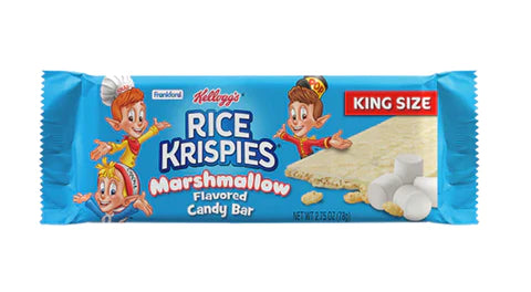 Kellogg's Rice Krispies Marshmallow Flavoured Candy Bar King Size 78g