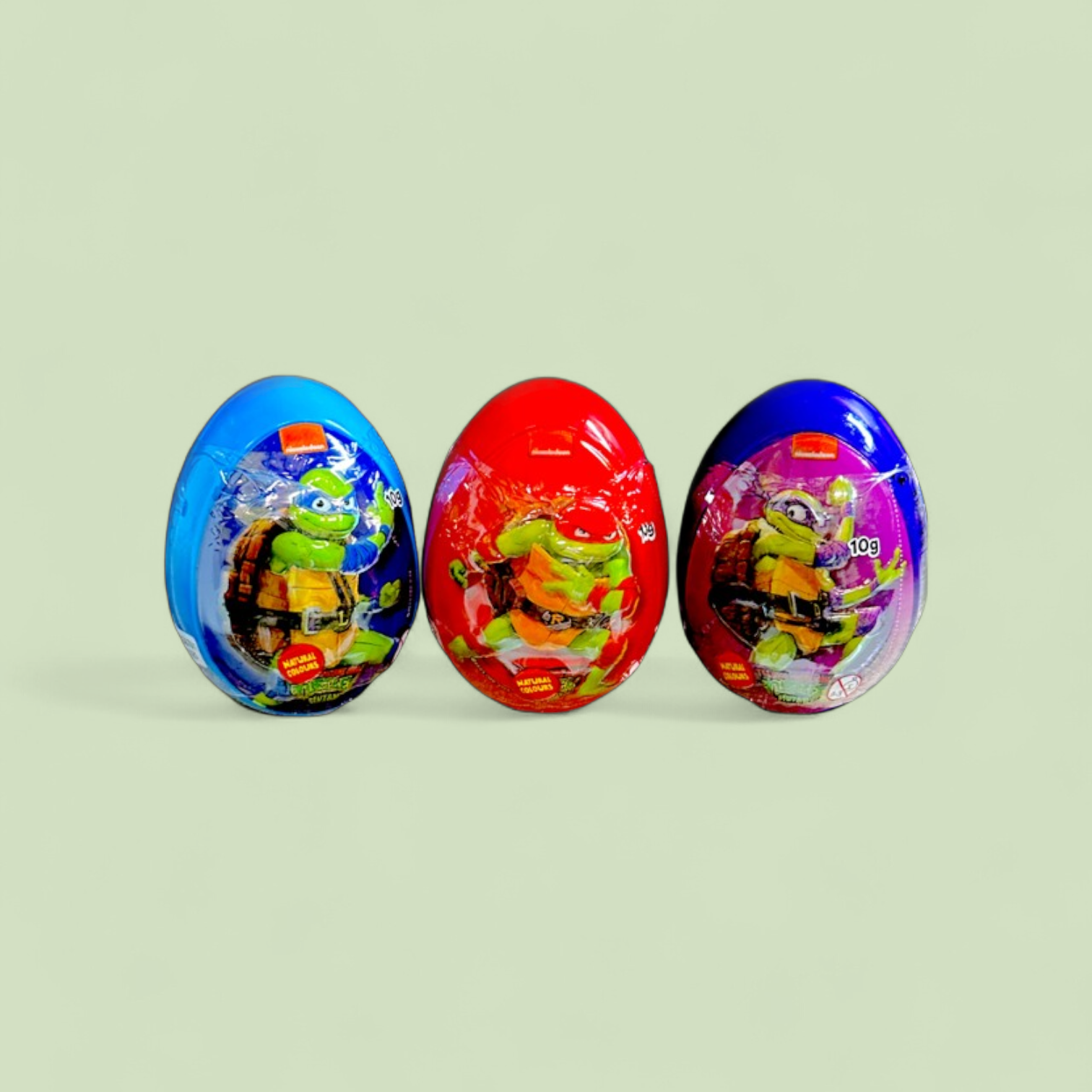 Teenage Mutant Ninja Turtles TMNT Surprise Collectable Egg With Jelly Beans 29g