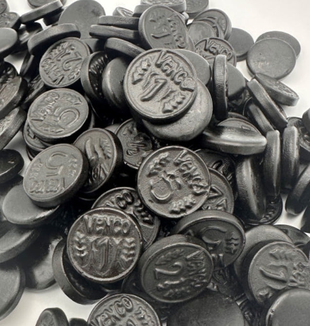 Dutch Venco Mild Munt Zoet Drops Muntendrop Coins Liquorice Licorice 200g
