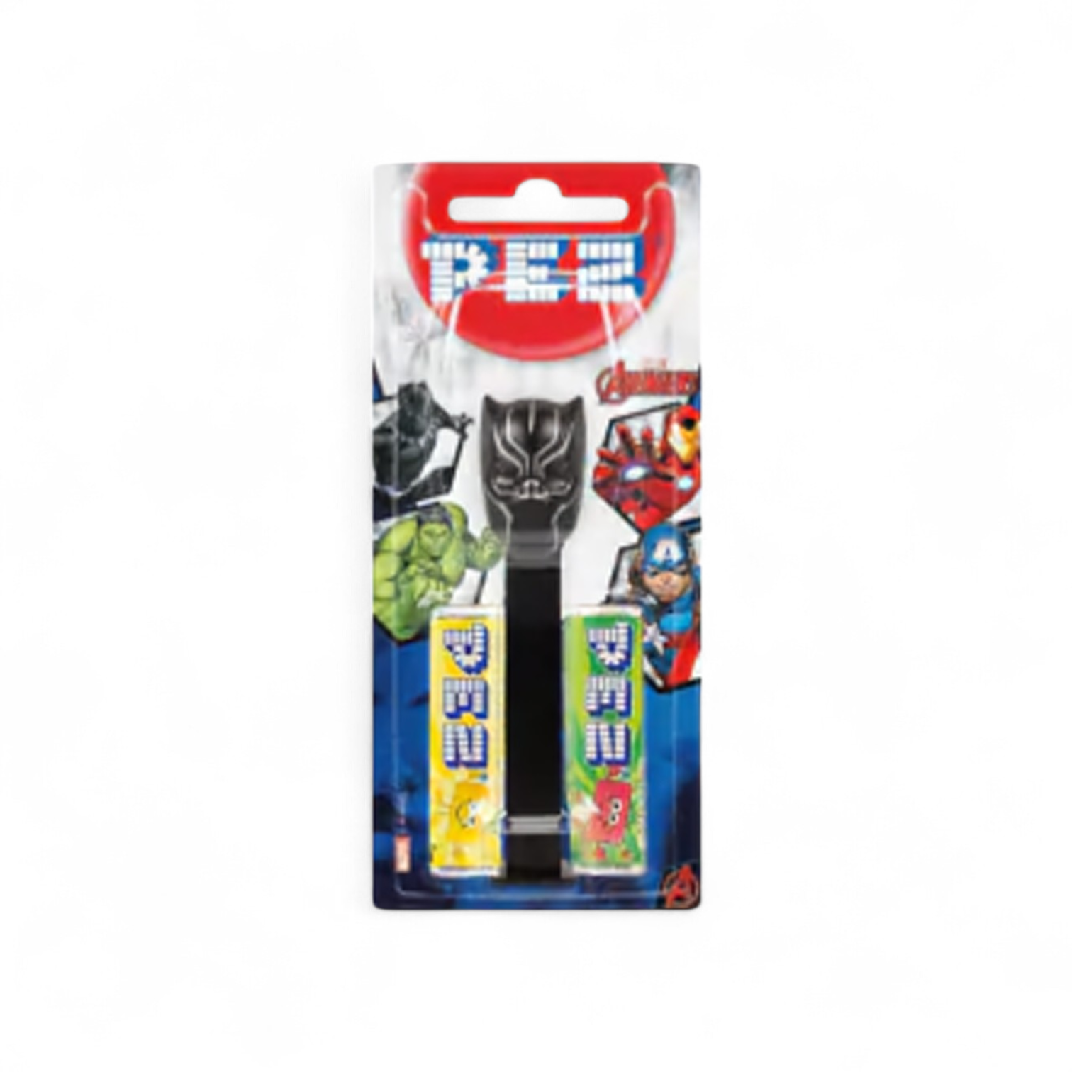 Pez Marvel Avengers Thor, Iron Man, Captain America & Black Panther Candy Dispenser Gluten Free 17g