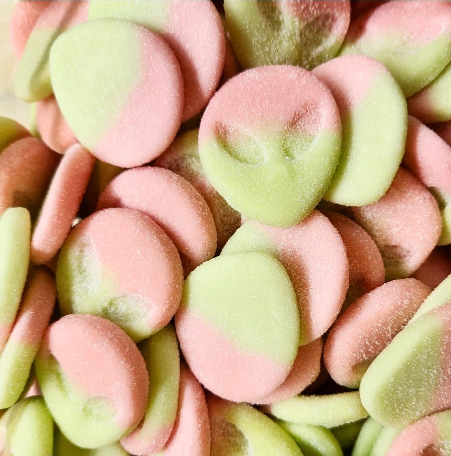 Juicy Jelly Swedish Style Gummy Candy Sour Alien Watermelon 150g Gluten Free Vegan