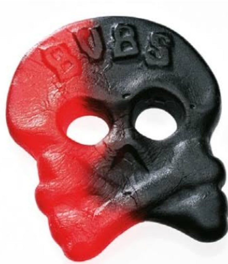 Swedish Bubs Raspberry & Licquorice Skalle Skulls 150g Gluten Free Vegan