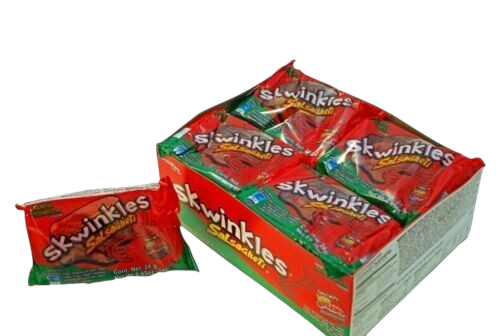 Lucas Skwinkles Salsagheti Watermelon Flavour 24g Packet