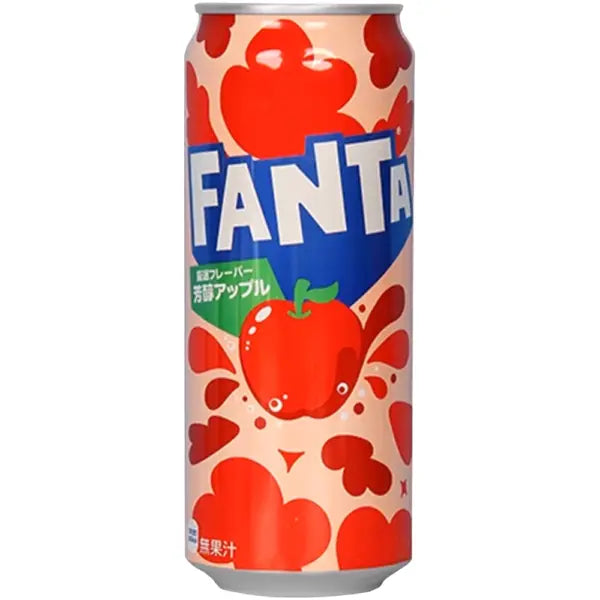 Japanese Fanta Rich Red Apple 500ml