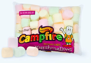 USA Campfire Multi Fruit Flavors Flavours Marshmallow 300g Bag