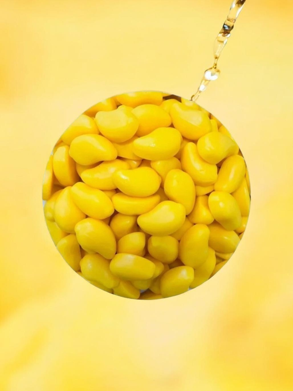 Juicy Jelly Peeled Gummy Gummies Mango Flavoured Gluten Free 10pcs Bag Viral Tik Tok