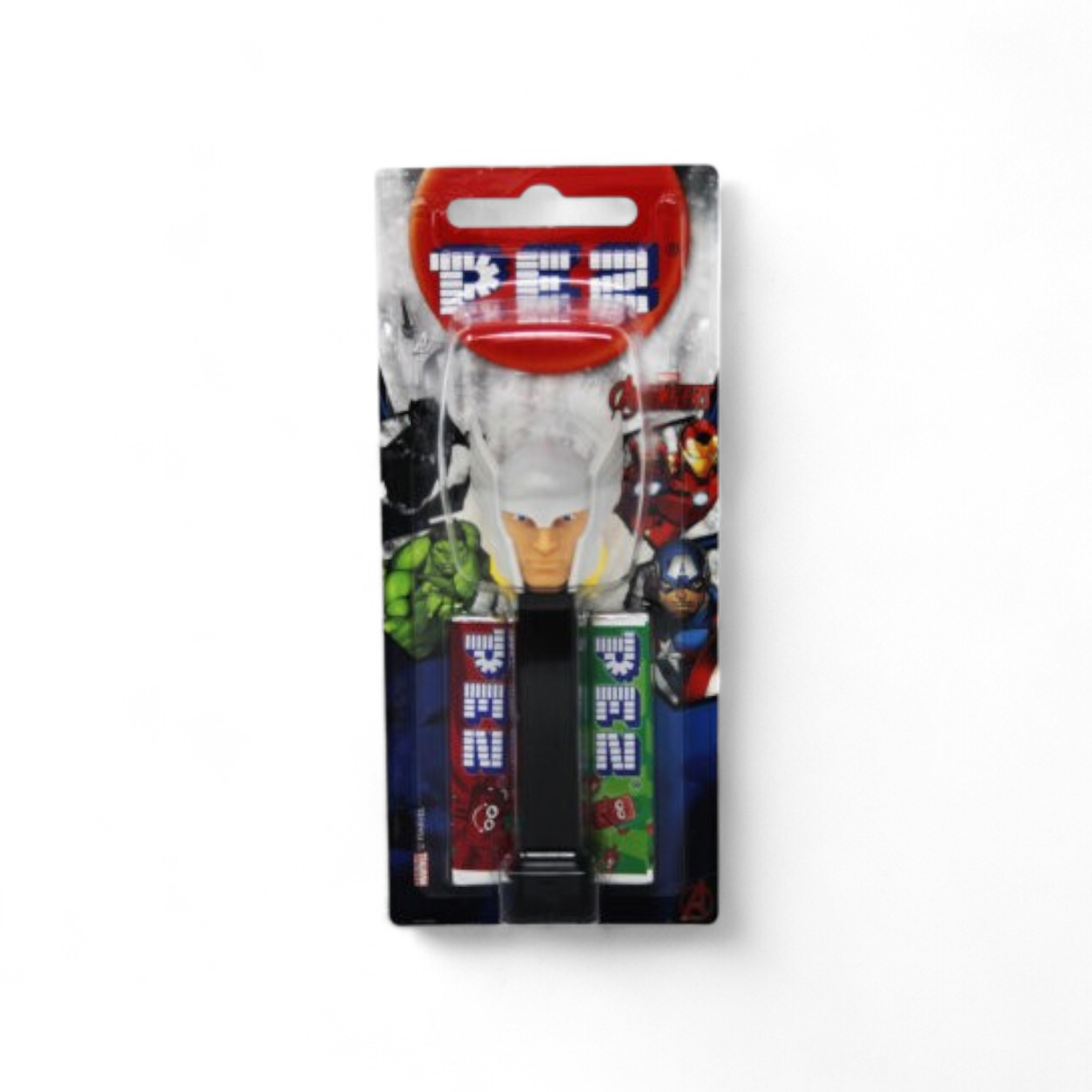 Pez Marvel Avengers Thor, Iron Man, Captain America & Black Panther Candy Dispenser Gluten Free 17g