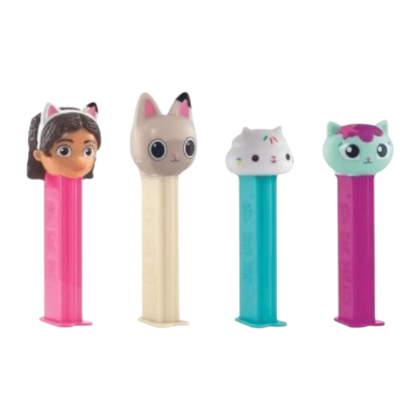 Gabbys Dollhouse Pez Candy Dispenser Vegan Gluten Free 17g