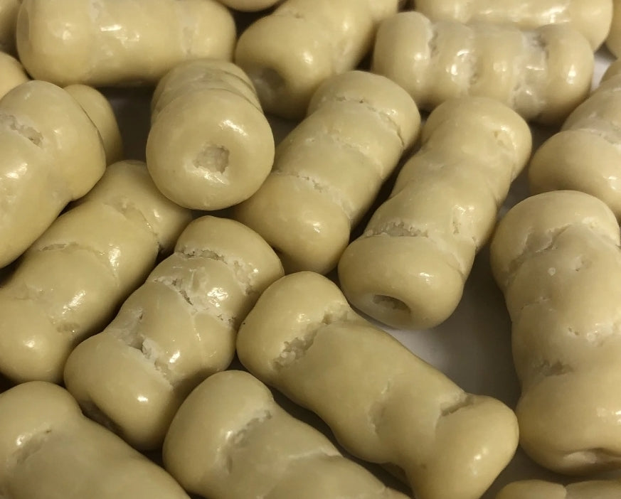 Pink Lady White Chocolate Raspberry Bullets 200g or 500g bag