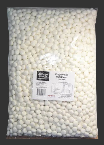 Peppermint Hot Shots 200g