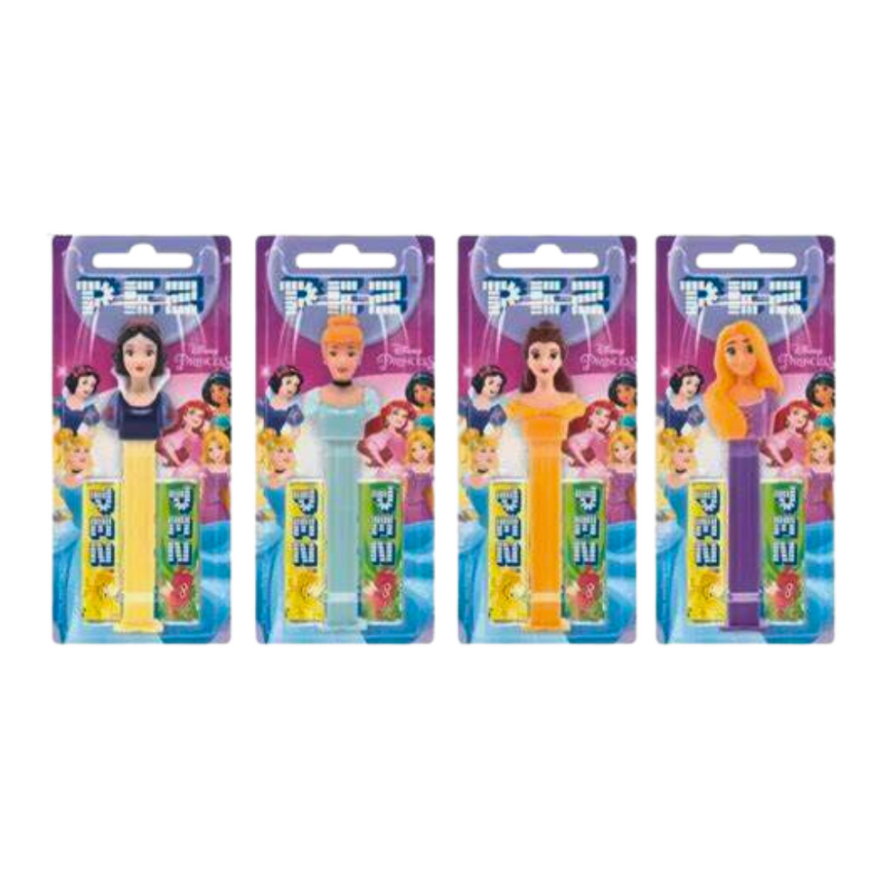 Disney Princess Pez Candy Dispensers Gluten Free Vegan 17g