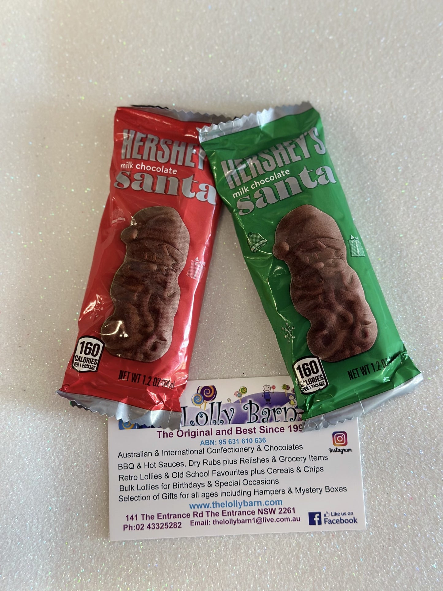 HERSHEY'S Mini Milk Chocolate Santa 34g (1pc) BBD: 30/09/24