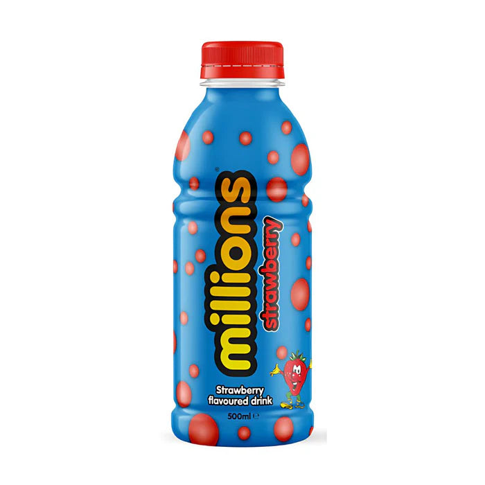 Millions Strawberry Flavoured Drink Bottle 500ml BBD: 30/09/25
