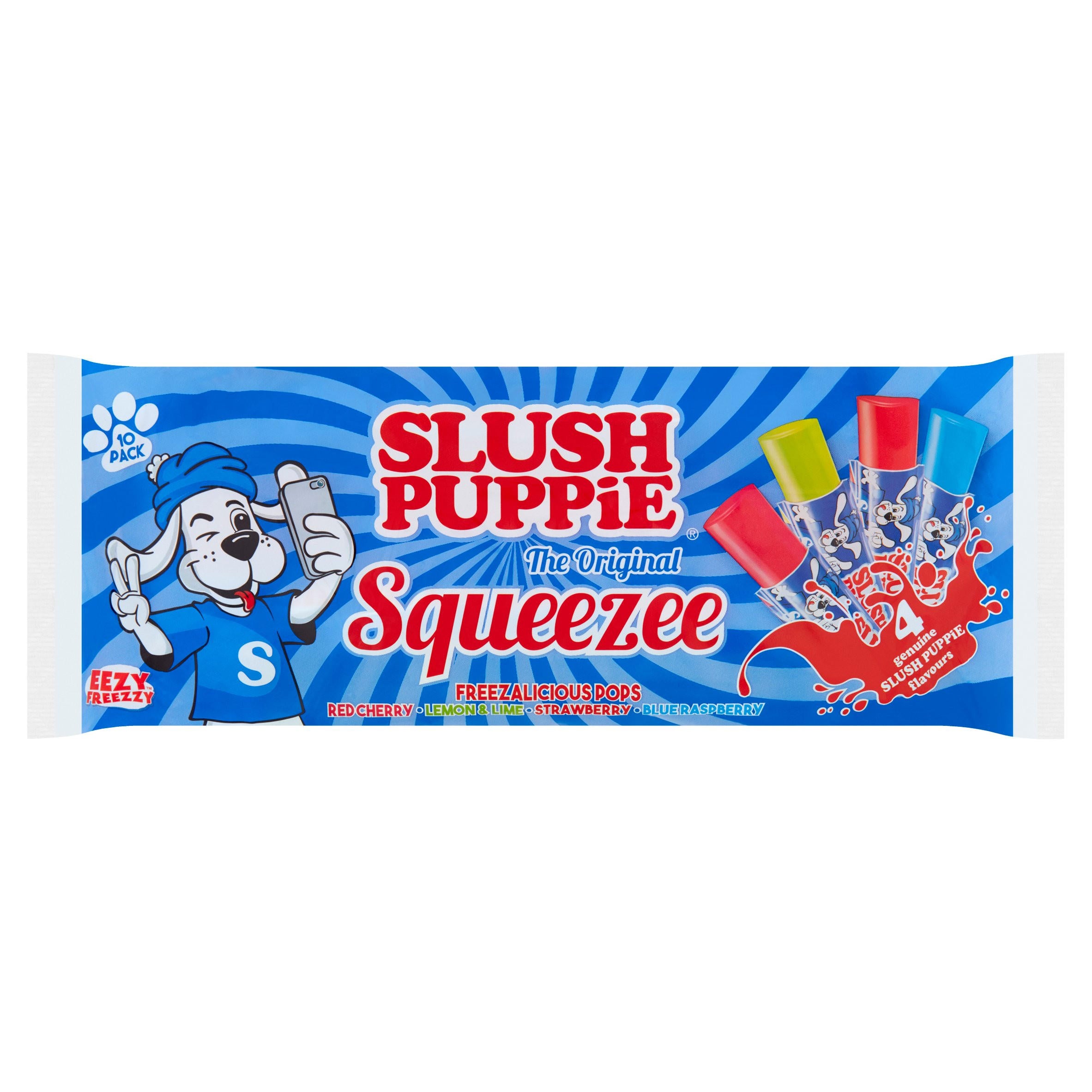 Slush Puppie Squeezee The Original Freeze Pops Gluten Free & Vegan 600 ...