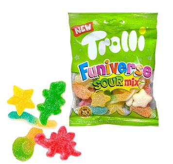 Trolli Funiverse Sour Mix Gluten Free 100g