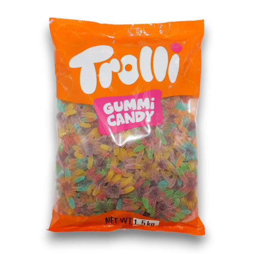 Trolli Sour Gummy Octopus Gluten Free Bulk Bag 1.5kg