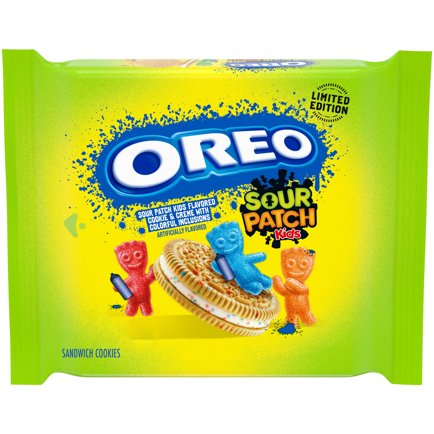 Oreo Sour Patch Kids Limited Editon Oreos Sandwhich Cookies 303g BBD: 24/10/24