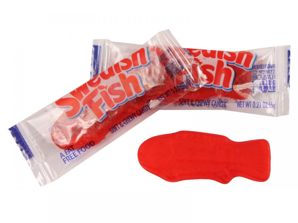 Swedish Fish Red Individually Wrapped Candy 6g – The Lolly Barn