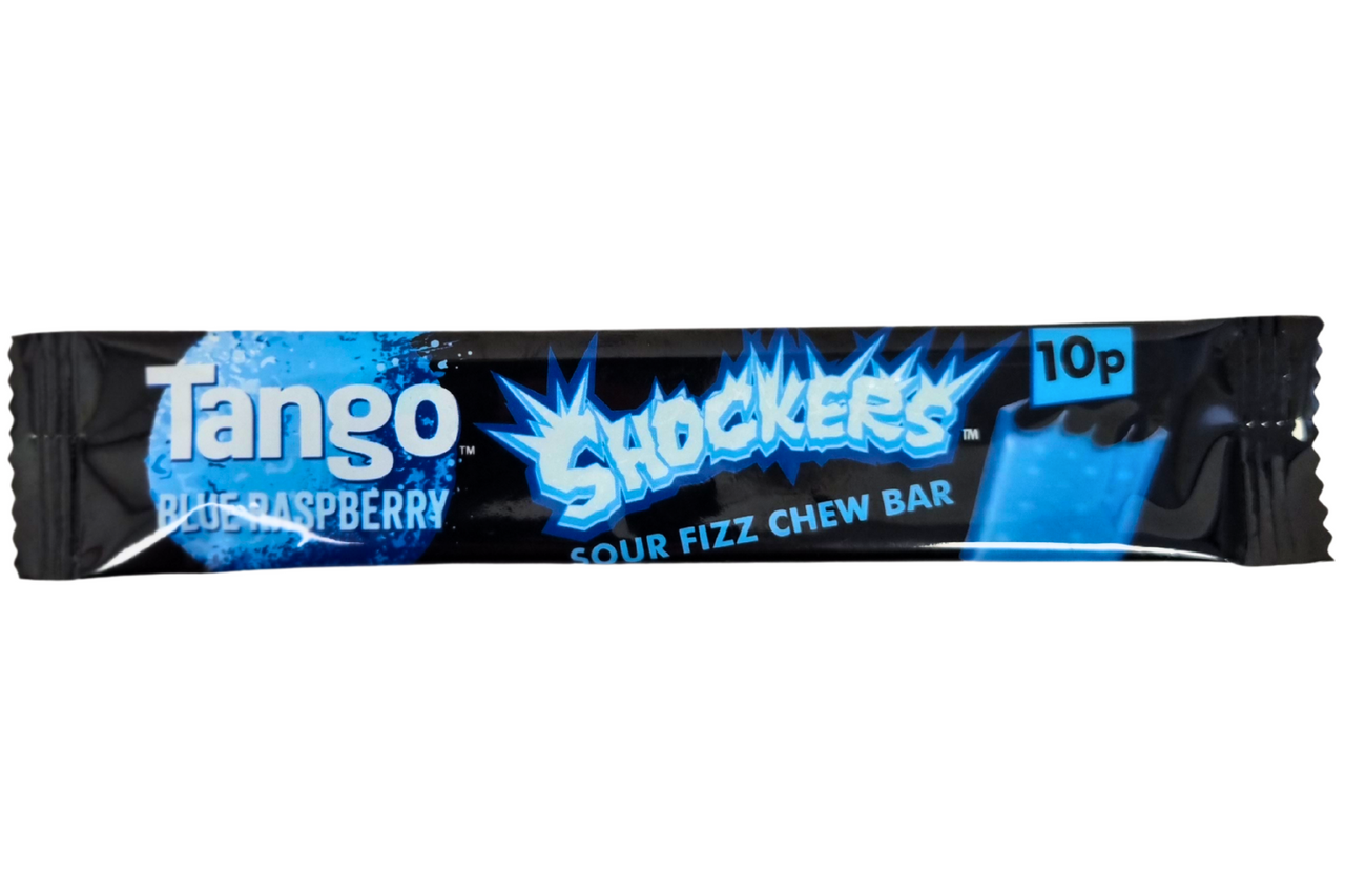 Tango Shockers Blue Raspberry Sour Fizz Chew bar 10g