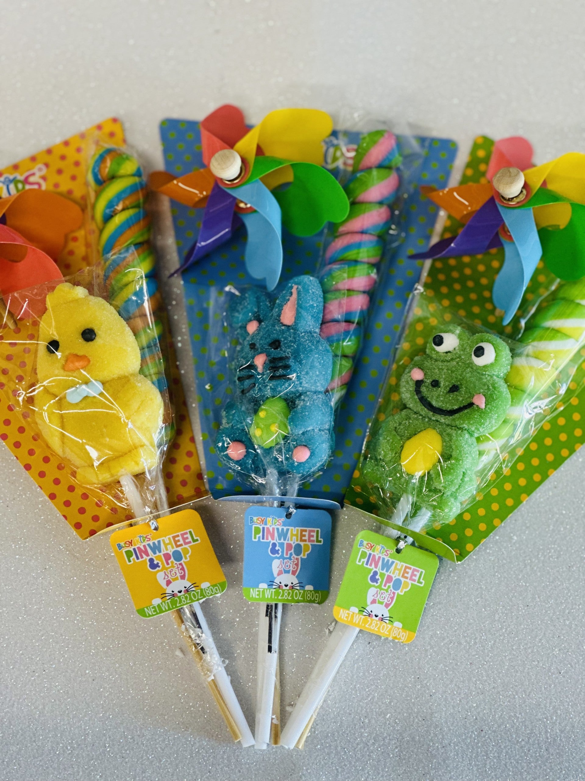Busy Kids Pinwheel & Pop Set 80g