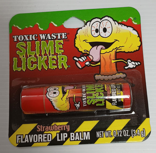 Toxic Waste Slime Licker Strawberry Flavoured Lip Balm 3.4g