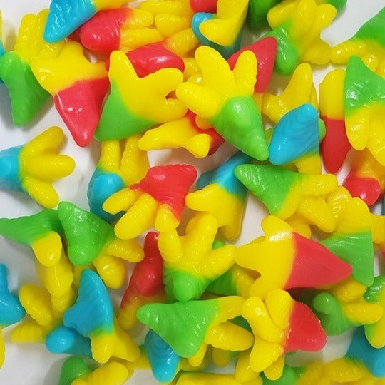 Trolli Gummi Gummy Chicken Feet Lollies Candy Gluten Free Bulk Bag 1.5kg