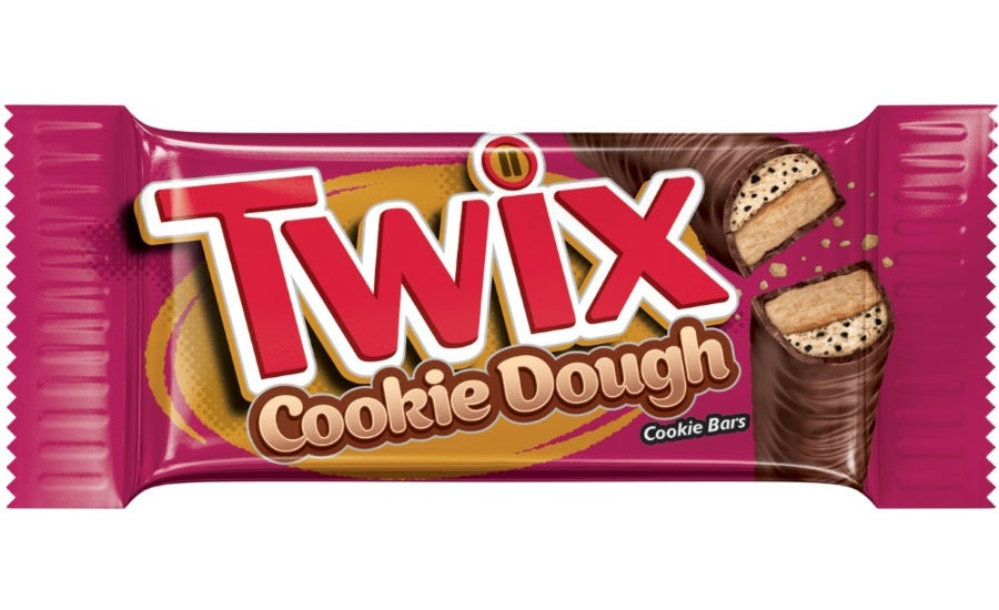 Twix Cookie Dough Chocolate Bar 38.6g BBD: 30/05/24