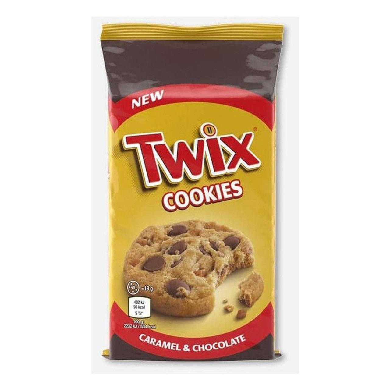 UK Twix Cookies Caramel & Chocolate 144g