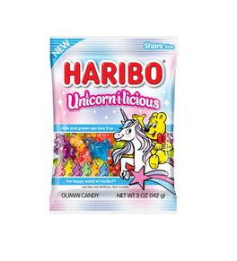 Haribo Unicorn-i-licious Gummy Candy Bag 142g