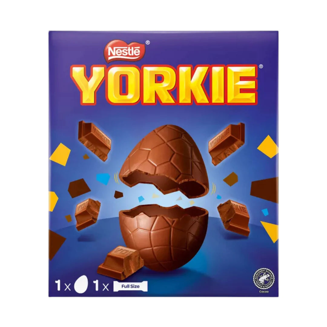 UK Nestle Yorkie Large Egg 196g BBD: 30/07/24