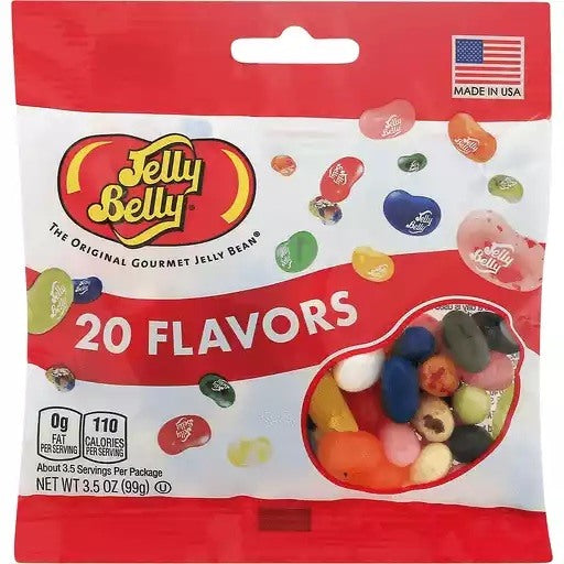 Jelly Belly 20 Flavours Jelly Beans USA Gluten Free 99g