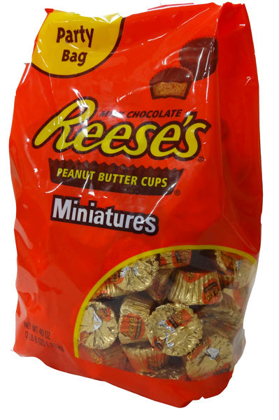 Reeses Reese's Minatures Peanut Butter Cups 500g Bag