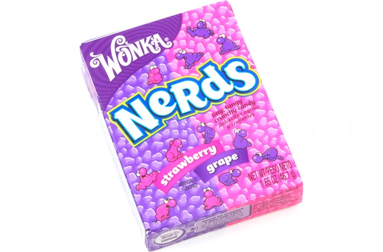 Nerds Strawberry and Grape 46.7g box