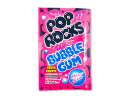 Pop Rocks Tutti Frutti Bubble Gum 7g