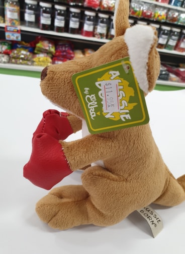 Elka Boxing Kangaroo Plush Toy Gift