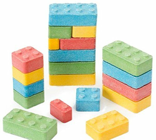 Candy Lego Shaped Blox Blocks 100g bag