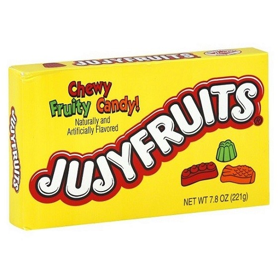 JujyFruits Chewy Fruity Gummi Gummy Candy Theatre Box 142g