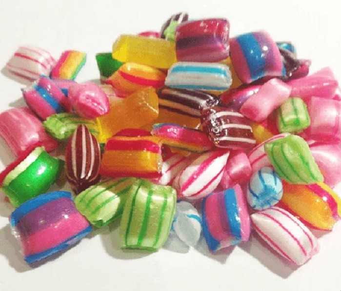 Sugar Free Mixed Rock Candy Pillows 100g