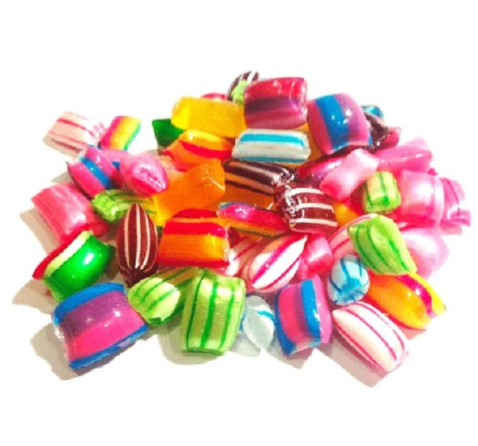 Sugar Free Mixed Rock Candy Pillows 100g